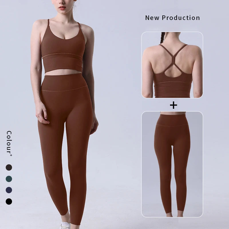 2-Piece Sports Bra & Leggings Set