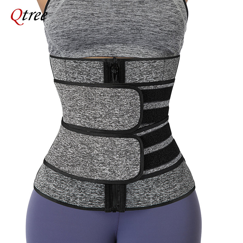 Plus Size Waist Trainer – Sweat Slimming Corset Belt