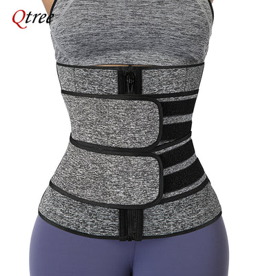 Plus Size Waist Trainer – Sweat Slimming Corset Belt