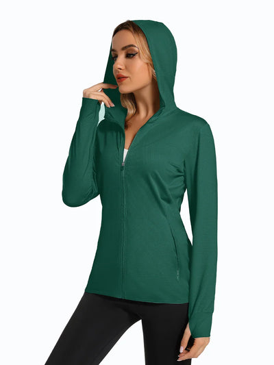 UPF 50+ Jacket – Women’s Sun Protection Hoodie
