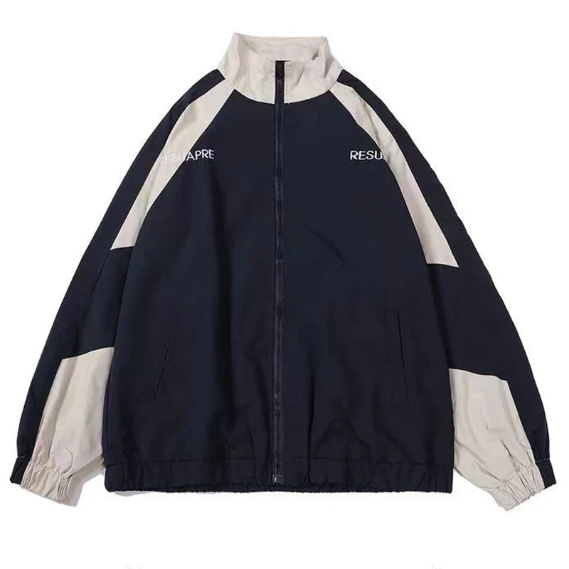 Reflective Windbreaker – Men’s Streetwear Jacket