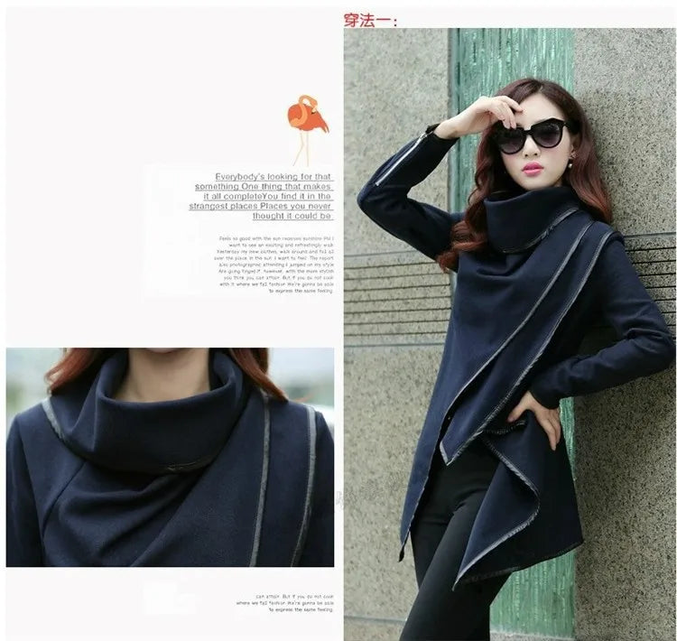 Long Wool Trench – Women’s Cashmere Coat