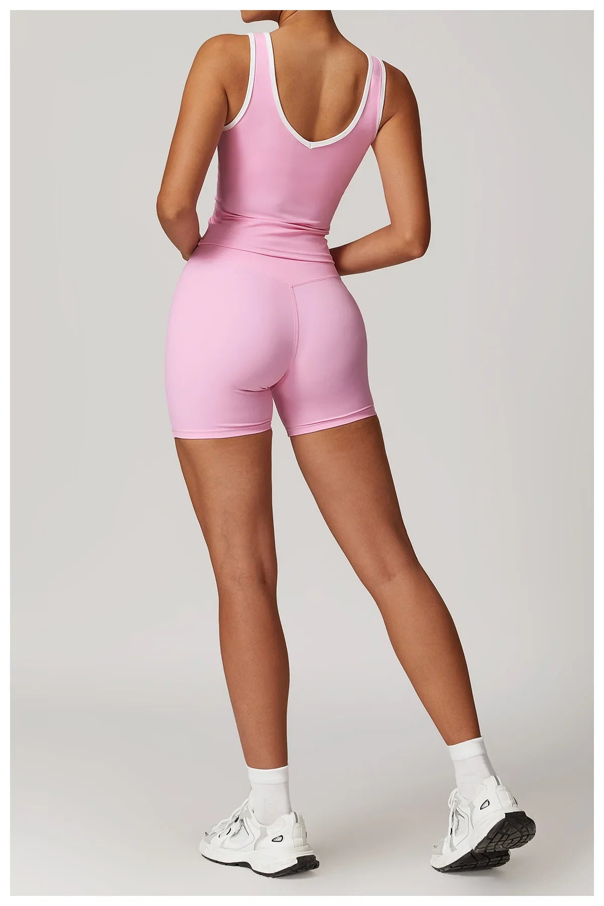 2-Piece Yoga Set – High Waist Leggings & Sports Bra for Women