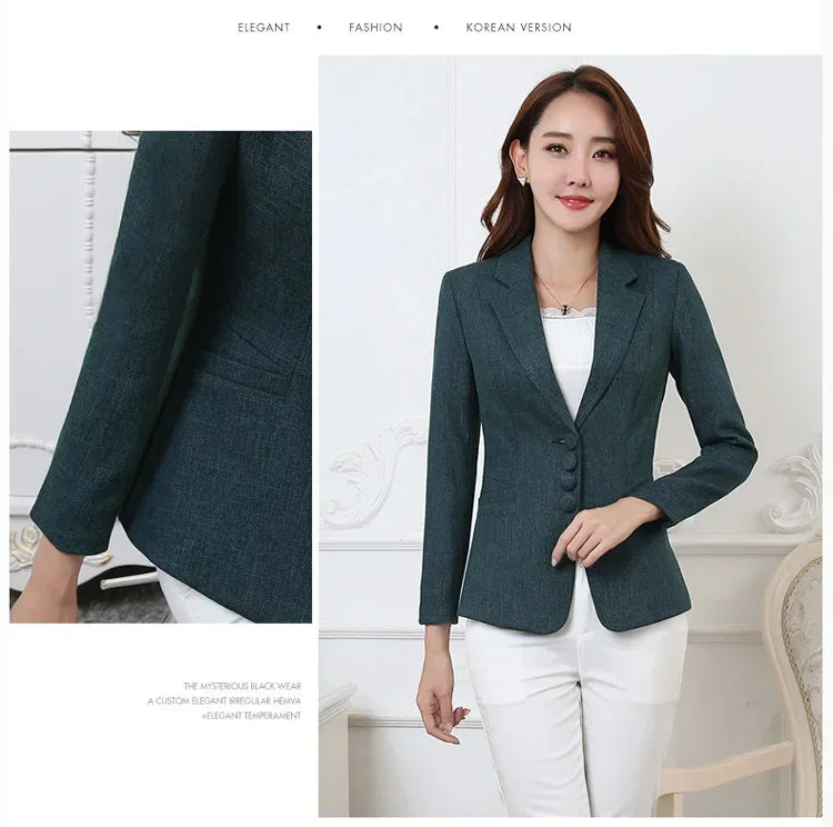 Slim Fit Blazer – Women’s Office Suit