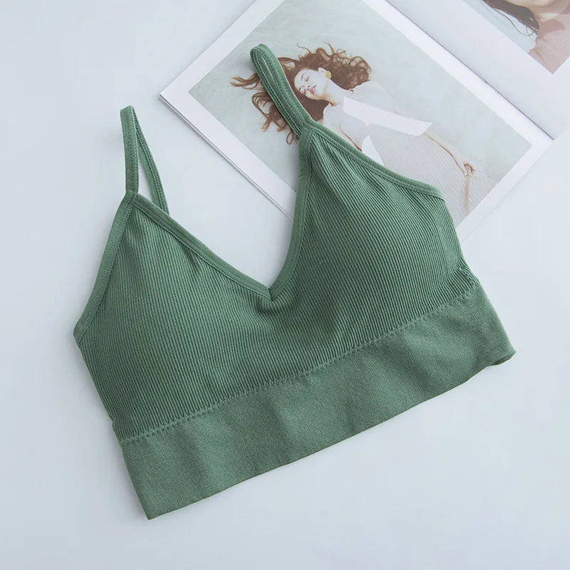 Seamless Yoga Sports Bra
