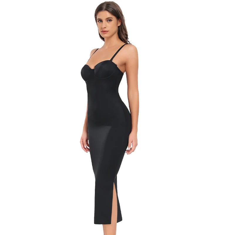 Slimming Full Length Shapewear Tube Dress