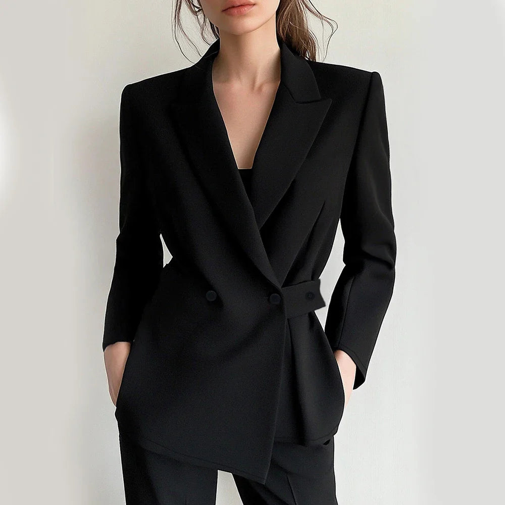 Shawl Collar Blazer – Women’s Office Jacket