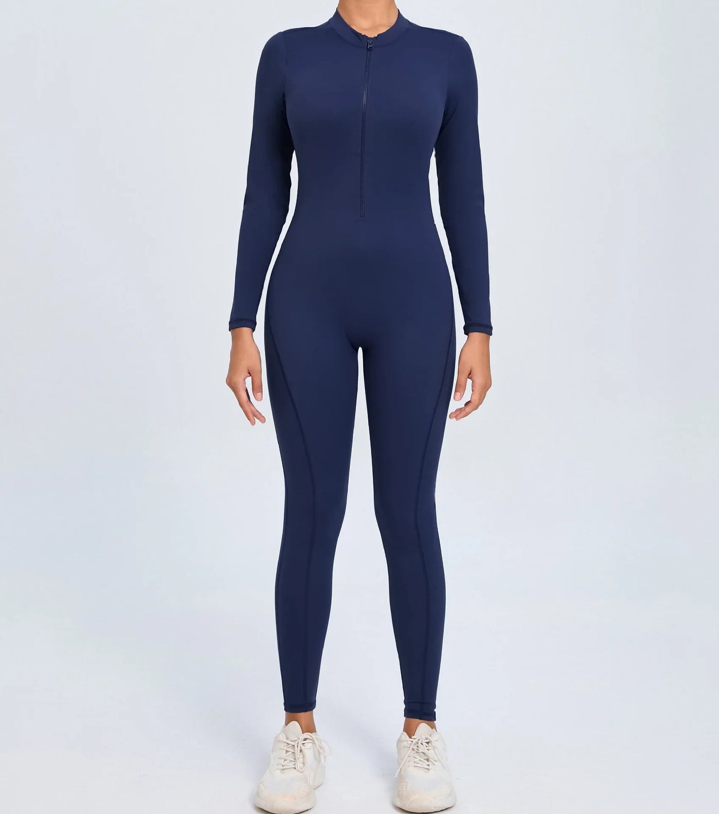 One-Piece Fitness Jumpsuit – Seamless Women’s Training Suit