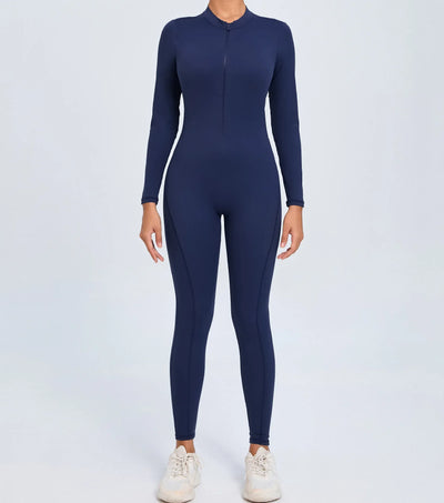 One-Piece Fitness Jumpsuit – Seamless Women’s Training Suit