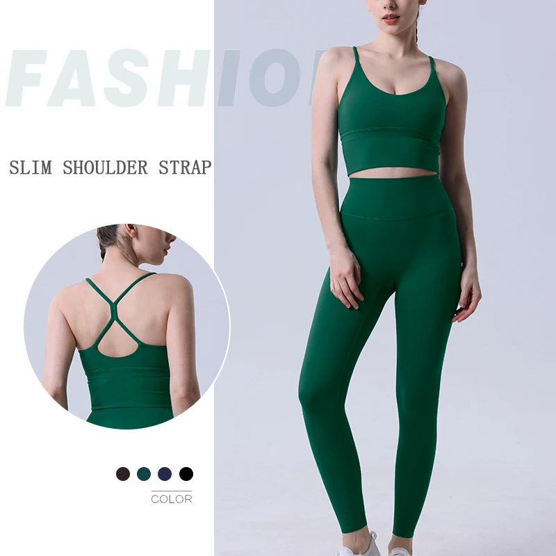 2-Piece Sports Bra & Leggings Set