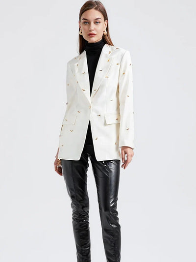 Double Breasted Blazer – Women’s Office Jacket