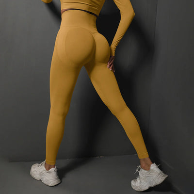 Booty Lifting Leggings – High Waist Seamless Yoga Pants