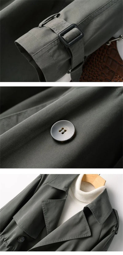 Korean Trench – Women’s Loose Fit Coat