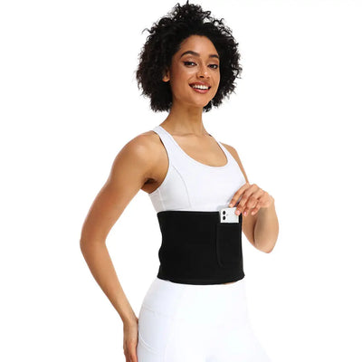 Waist Trainer Wrap – Sweat Belt & Tummy Control
