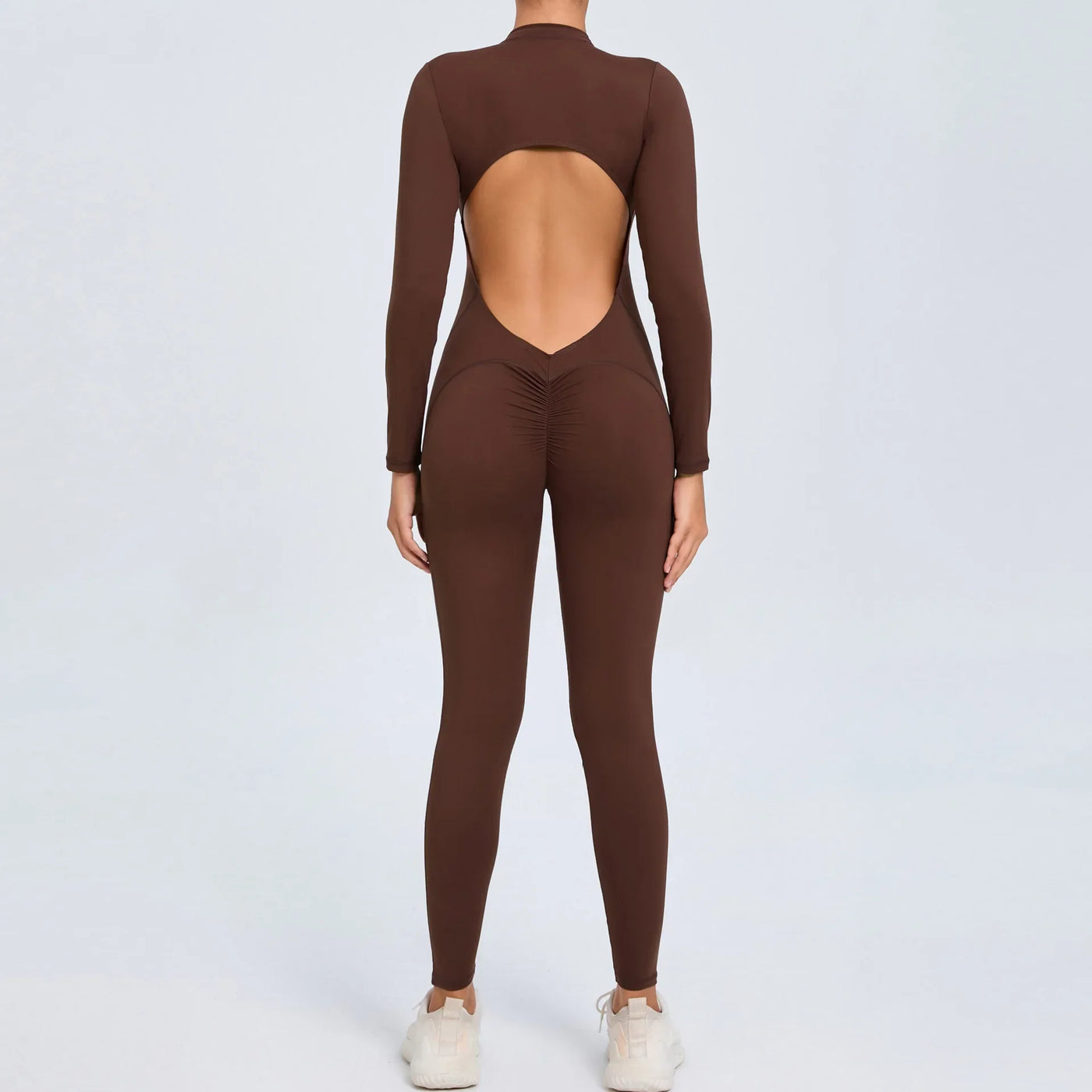 One-Piece Fitness Jumpsuit – Seamless Women’s Training Suit