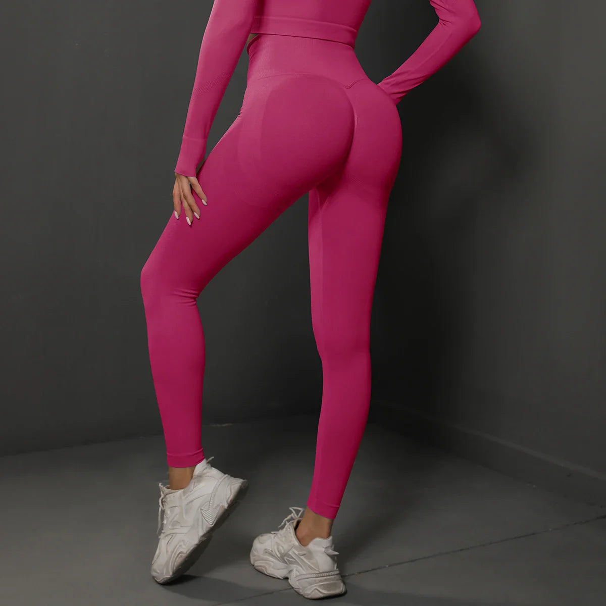 Booty Lifting Leggings – High Waist Seamless Yoga Pants