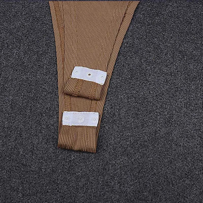 Off-Shoulder Knit Bodysuit – Sexy Halter Clubwear