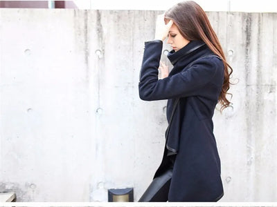 Long Wool Trench – Women’s Cashmere Coat