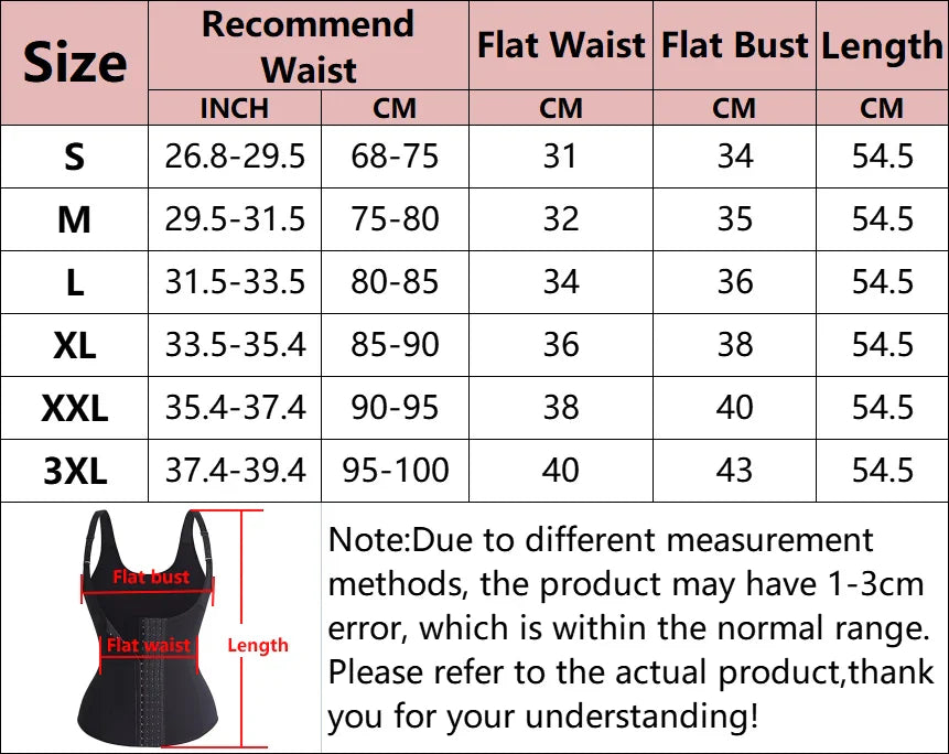 Waist Trainer Vest – Slimming Sauna Shapewear Top
