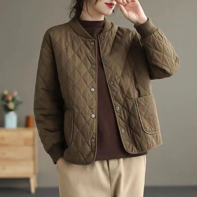 Quilted Cotton Jacket – Women’s Winter Coat