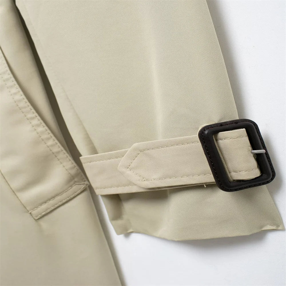 Double Breasted Trench – Women’s Belted Coat