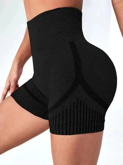 High Waist Yoga Shorts – Butt-Lifting Workout Fit