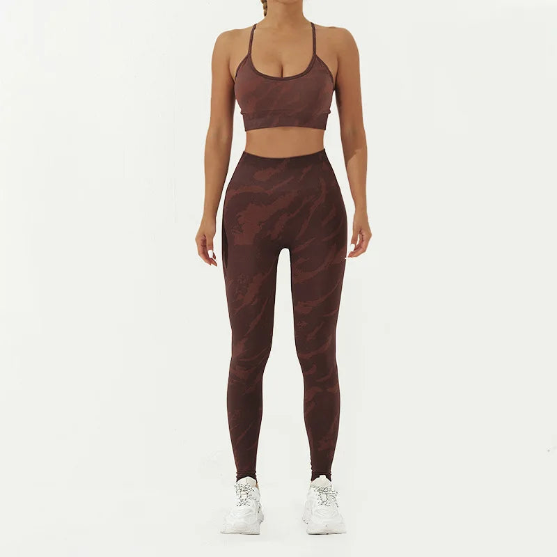 Women’s 2-Piece Gym Set – Sports Bra & Leggings
