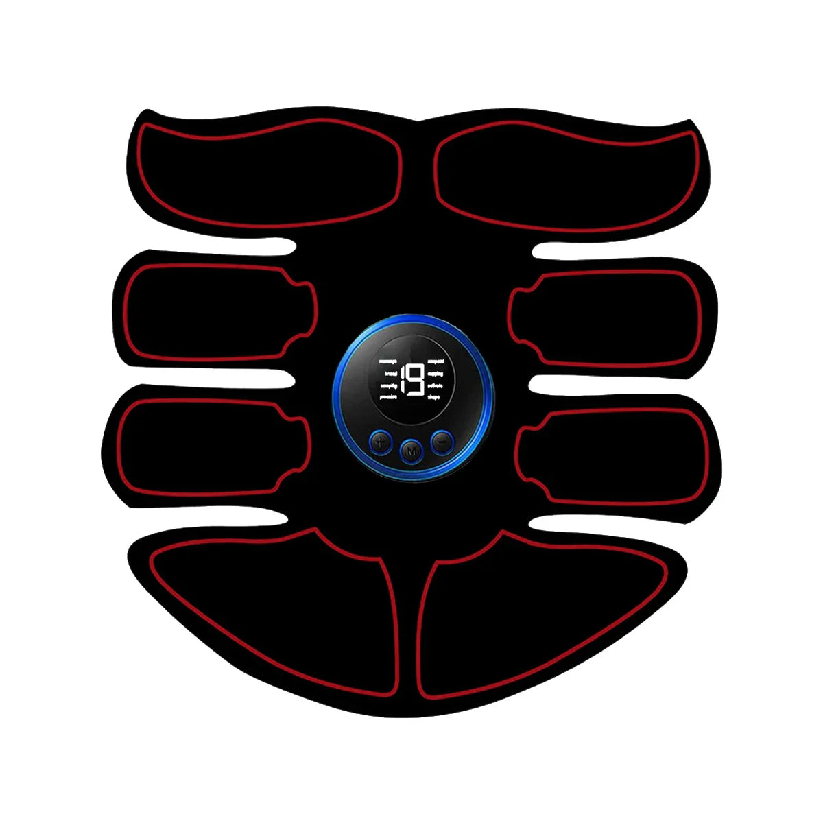 Wireless Ab Stimulator – USB Rechargeable Fitness Trainer