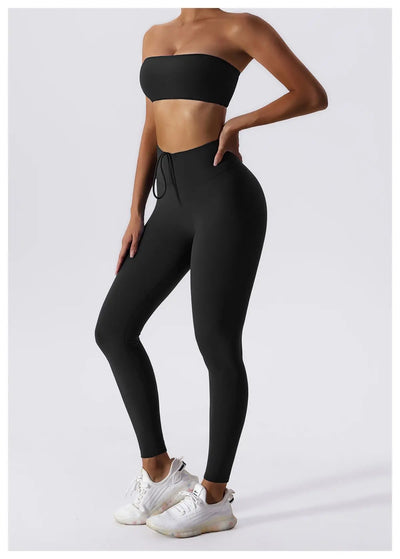 Strapless Sports Bra – Quick-Dry Tube Top