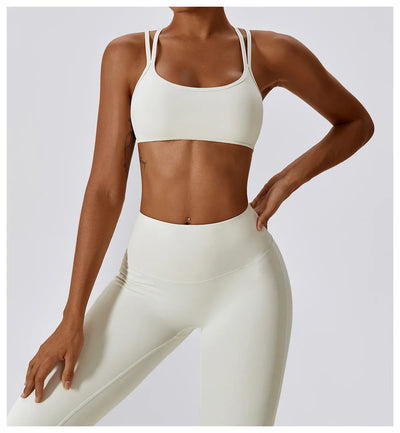 Seamless 2-Piece Workout Set – High Waist Leggings & Top