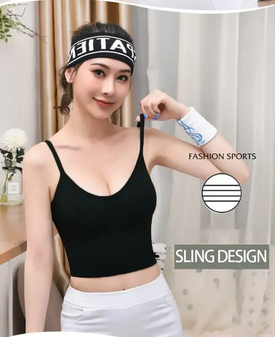 Beauty Back Bralette – Seamless Push-Up Sports Bra