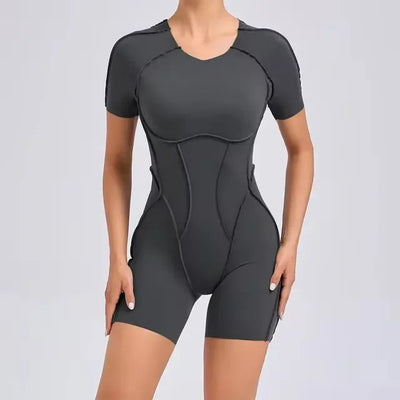 One-Piece Gym Jumpsuit – Sexy Athletic Yoga Suit