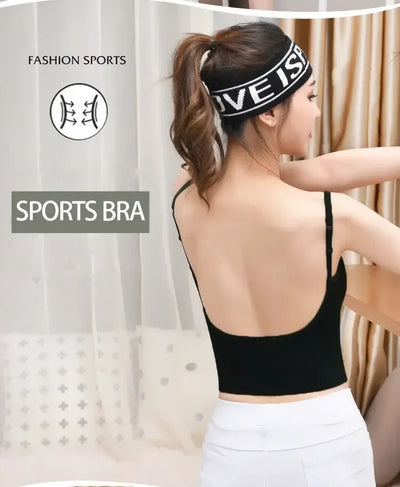 Beauty Back Bralette – Seamless Push-Up Sports Bra