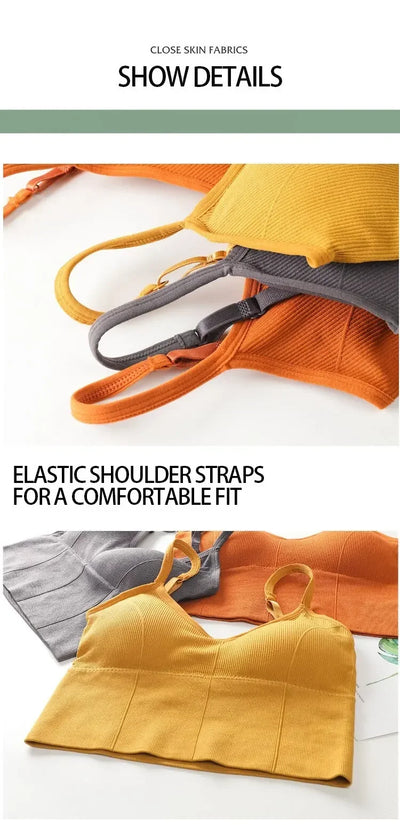 Beauty Back Bralette – Seamless Push-Up Sports Bra