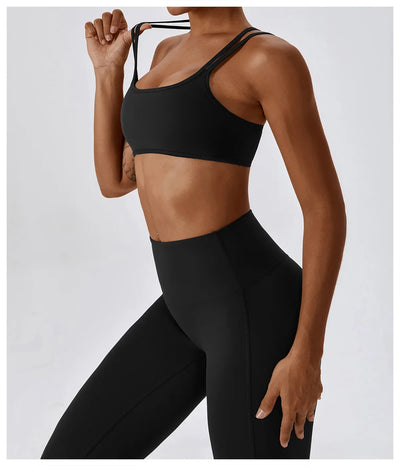 Seamless 2-Piece Workout Set – High Waist Leggings & Top