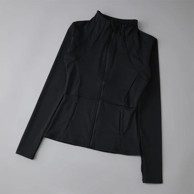 Women’s Sports Windbreaker – Long Sleeve Running Jacket