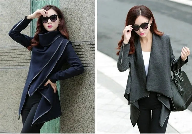 Long Wool Trench – Women’s Cashmere Coat