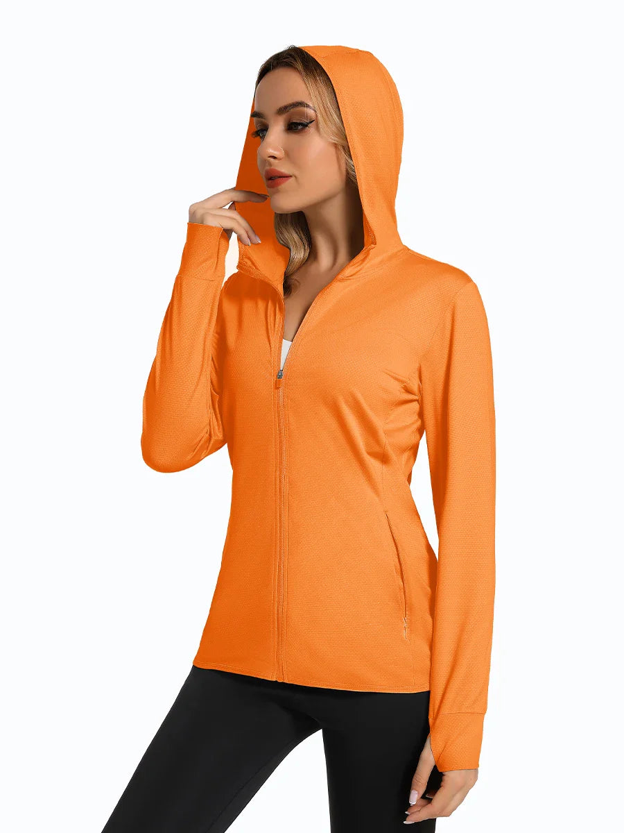 UPF 50+ Jacket – Women’s Sun Protection Hoodie