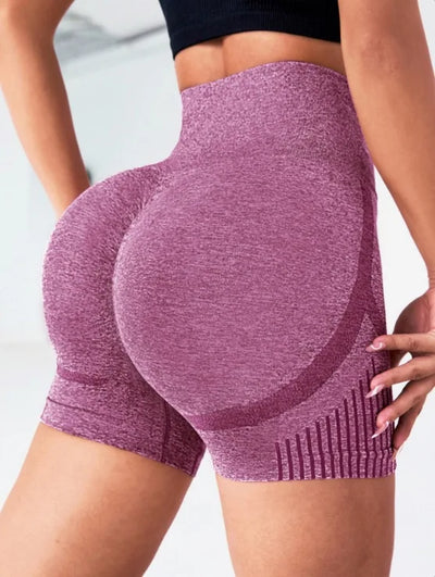 Seamless High Waist Yoga Shorts – Quick-Dry Stretch Activewear for Women