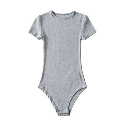 O-Neck Short Sleeve Bodysuit