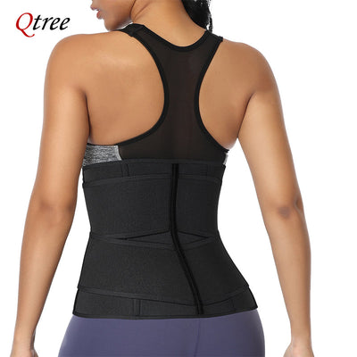 Plus Size Waist Trainer – Sweat Slimming Corset Belt