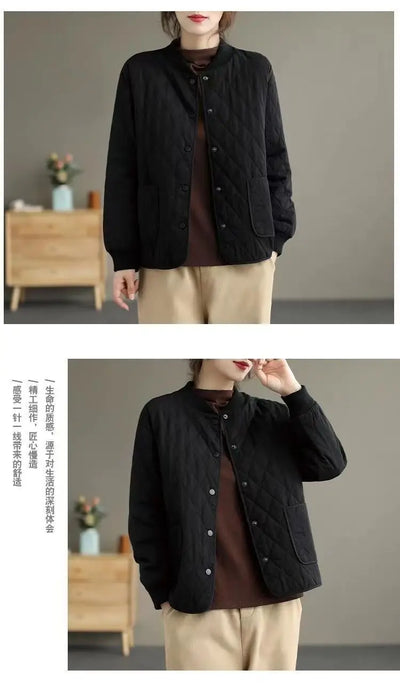 Quilted Cotton Jacket – Women’s Winter Coat