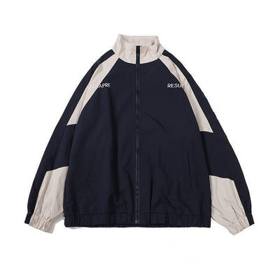 Vintage Patchwork Jacket – Women’s Streetwear