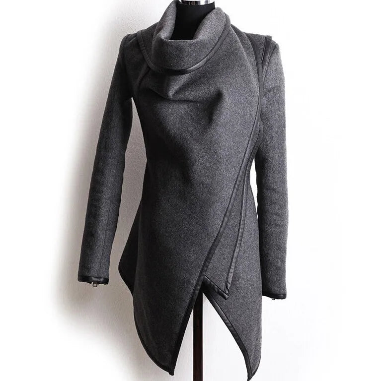 Long Wool Trench – Women’s Cashmere Coat