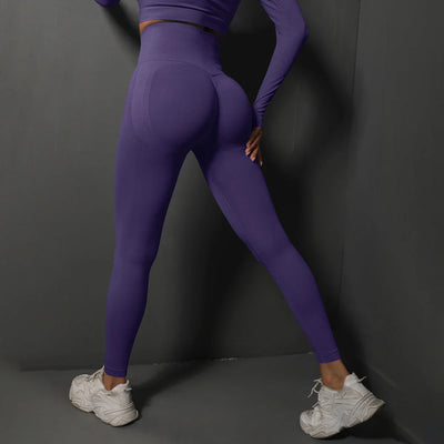 Booty Lifting Leggings – High Waist Seamless Yoga Pants