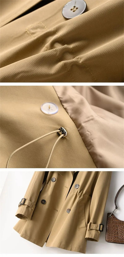 Korean Trench – Women’s Loose Fit Coat