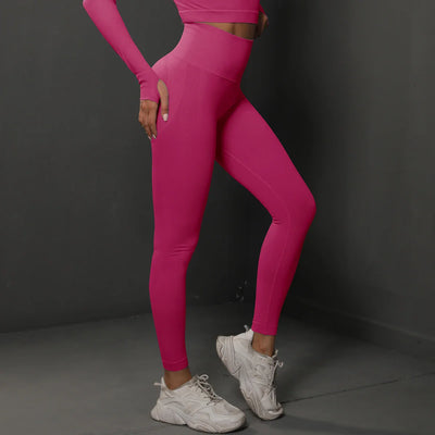 Booty Lifting Leggings – High Waist Seamless Yoga Pants