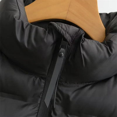 Splice short cotton jacket