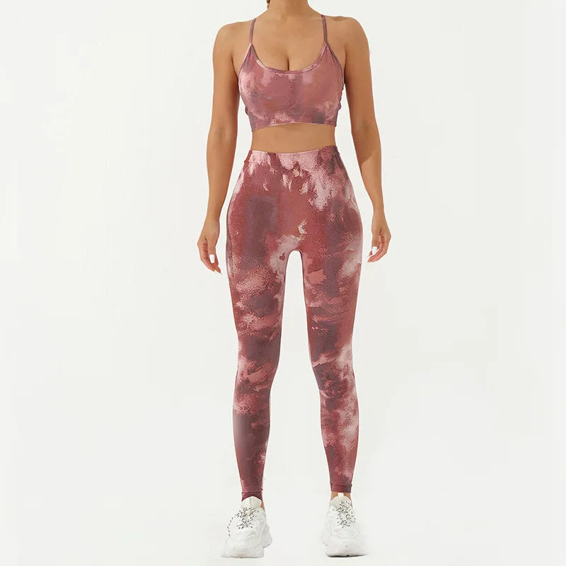 Women’s 2-Piece Gym Set – Sports Bra & Leggings