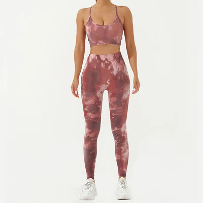 Women’s 2-Piece Gym Set – Sports Bra & Leggings